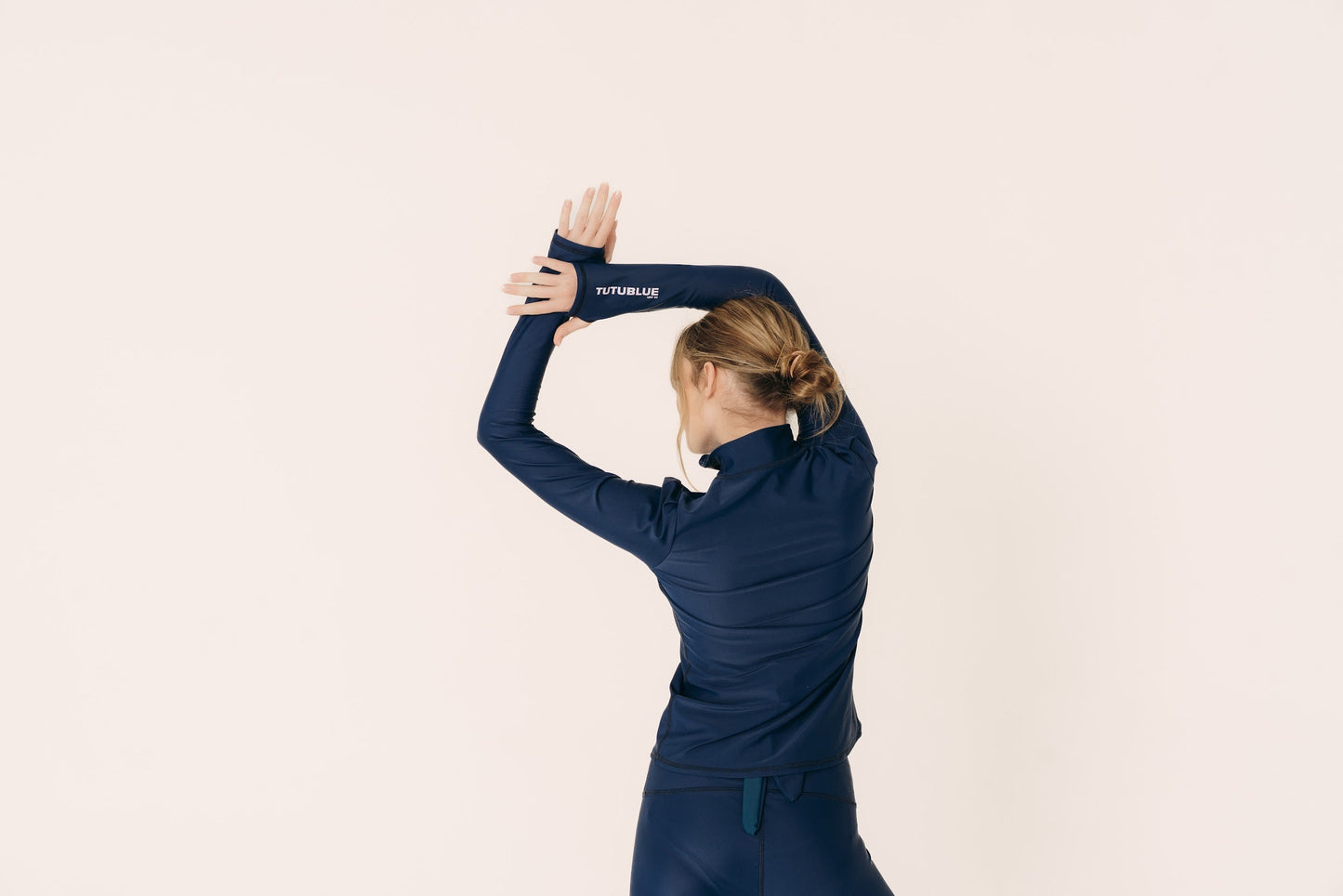Women's Henley Top - Navy