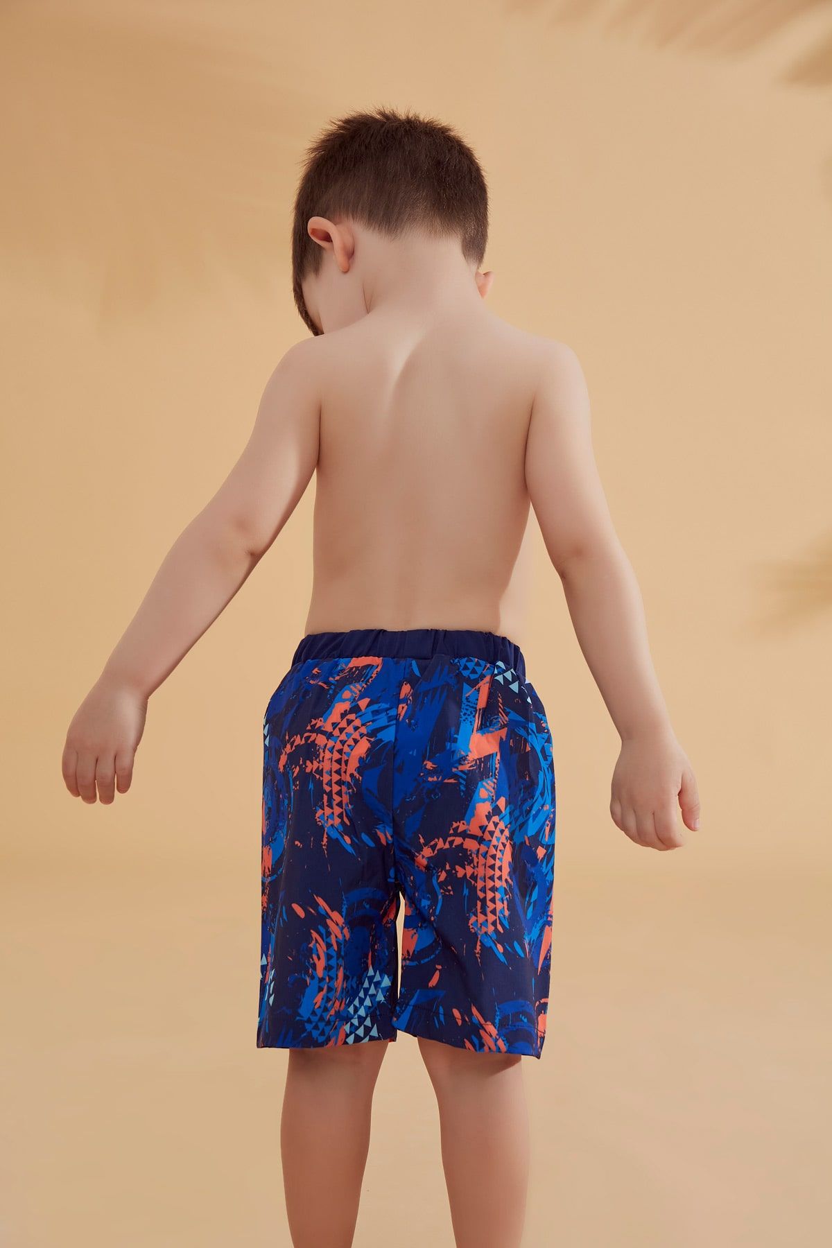Woven Navy Boys Shorts