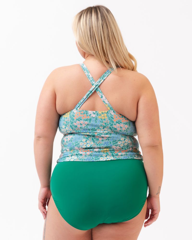 Little Meadow Double-Cinch Tankini Top