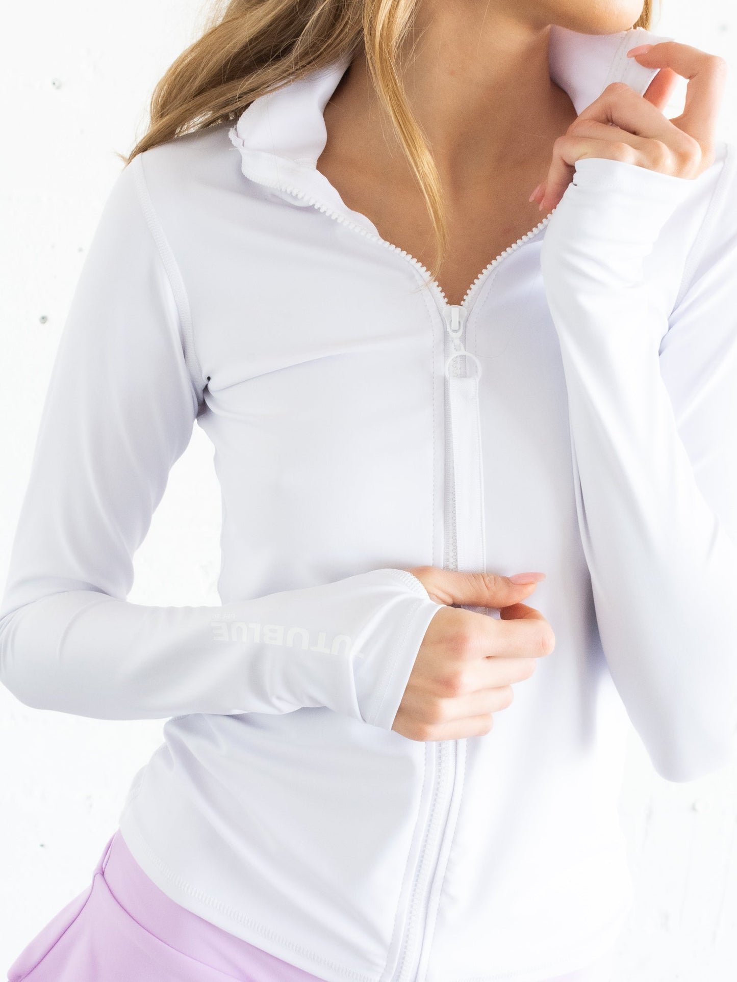 Women's Zip Jacket - White