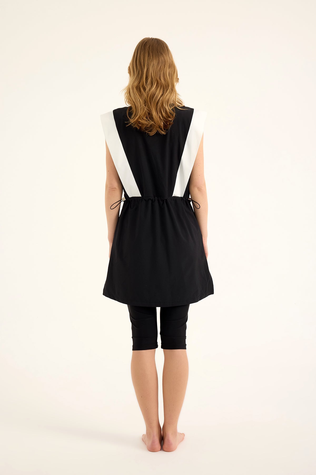 Swim Dress Half-Coverage Swimsuit (3-Pieces)