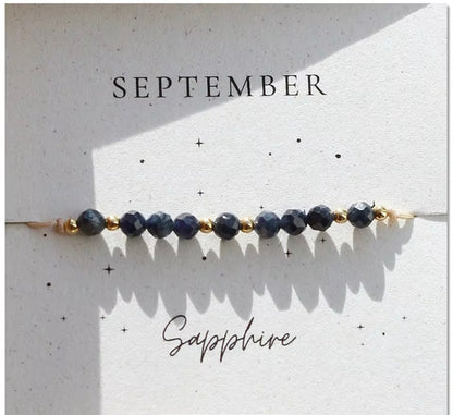 Crystal Birthstone Bracelet