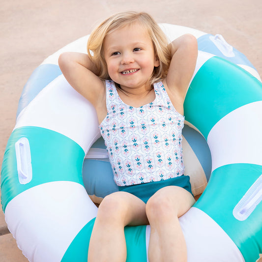 V Neck Tankini Top (Girls)