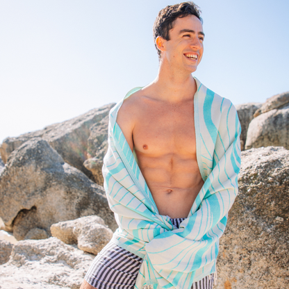 Summer Waves Beach Towel