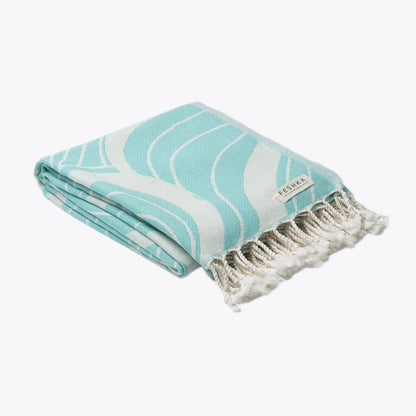 Summer Waves Beach Towel