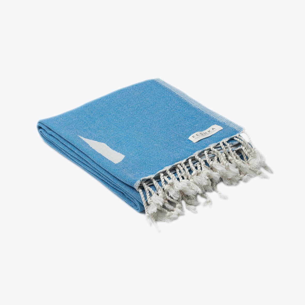 Blue Stripes Beach Towel
