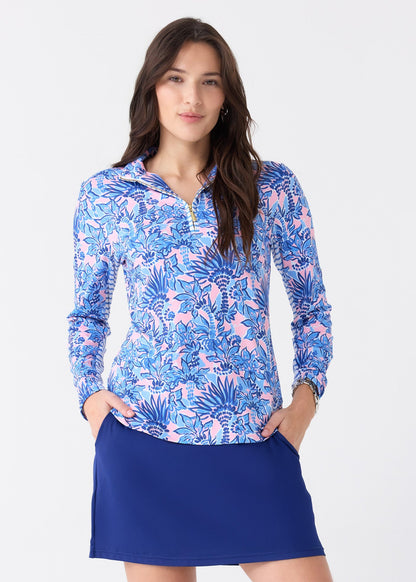 Palm Beach 1/4 Zip Swim Top