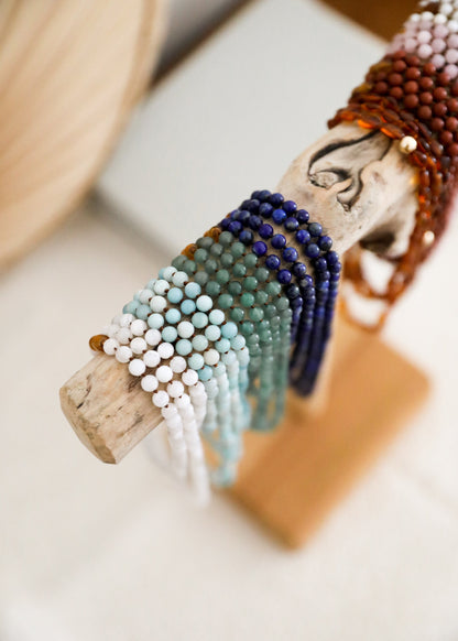 Pure Gemstone + Amazonite || Necklace