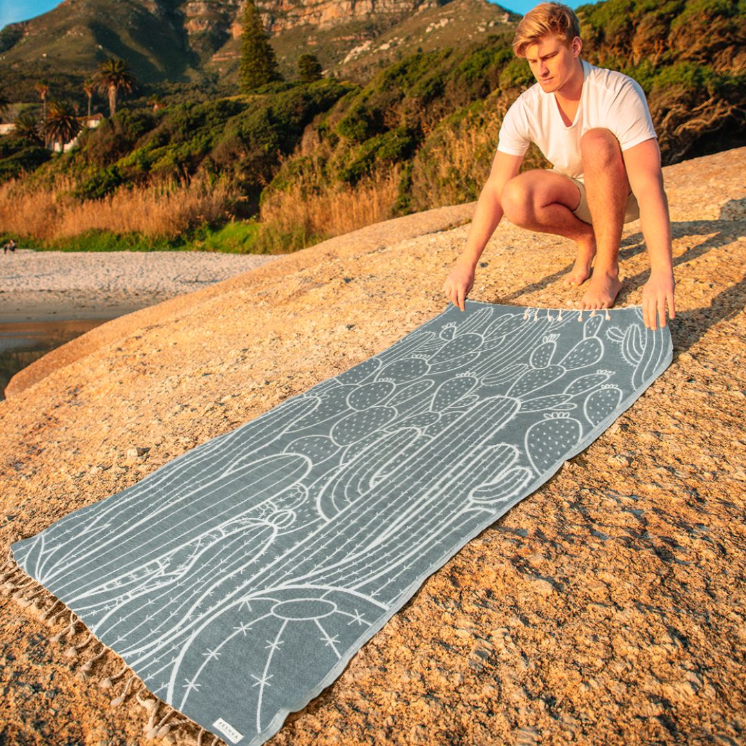 Saguaro Beach Towel