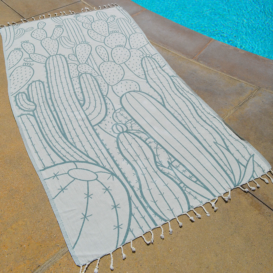 Saguaro Beach Towel
