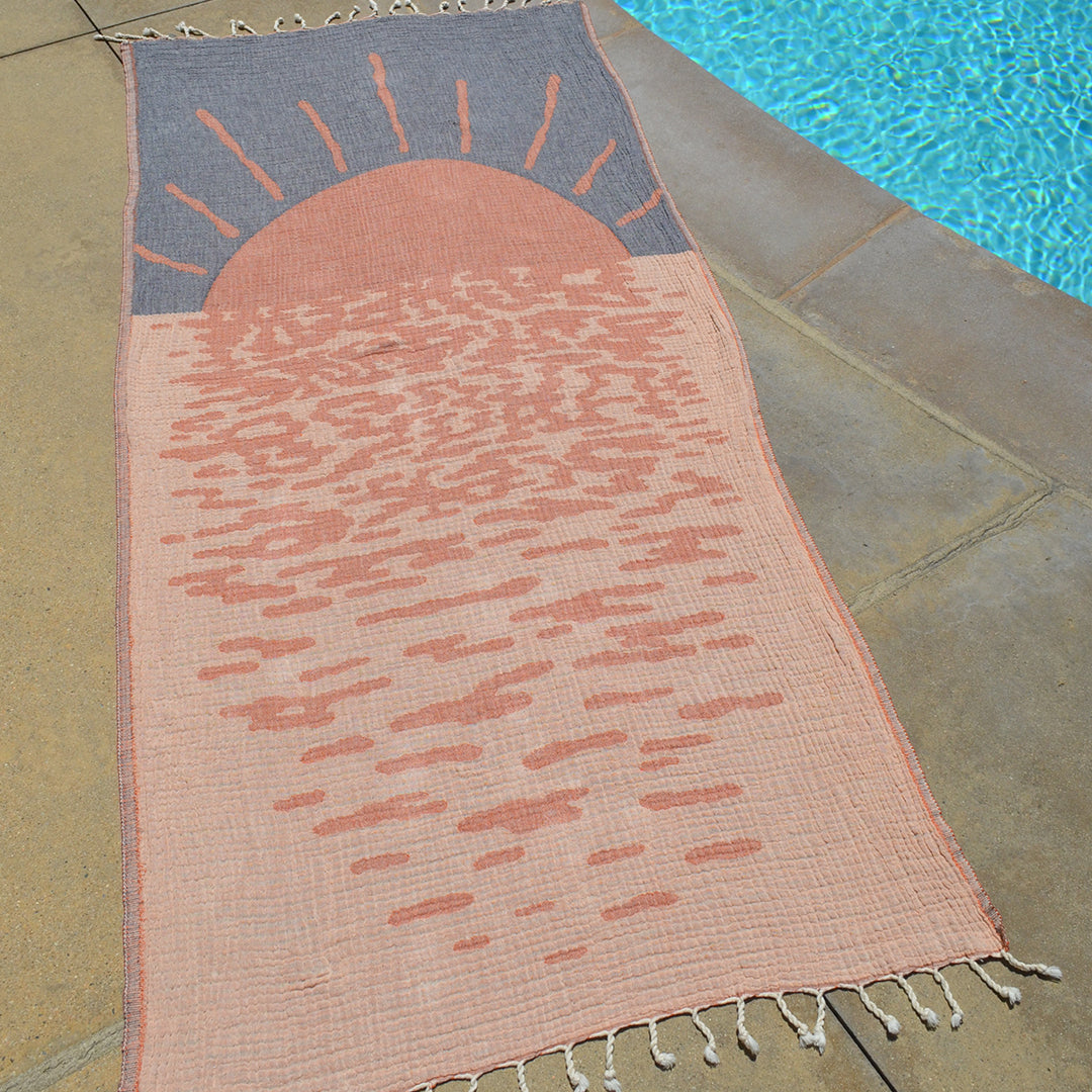 Sunset Lover Beach Towel