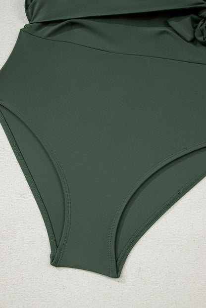 Side Tie One-Piece Swimsuit