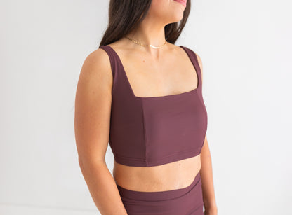 Miley Top in Toasted Mocha