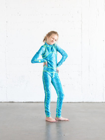 Girl's Long Swimsuit - Aqualung