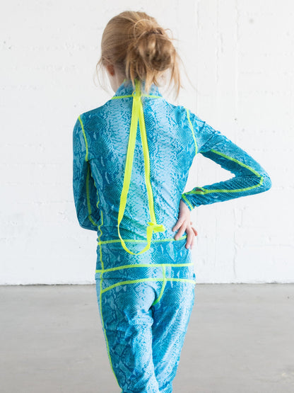 Girl's Long Swimsuit - Aqualung