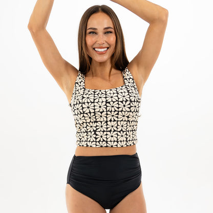 Ruched High Waist Bottoms