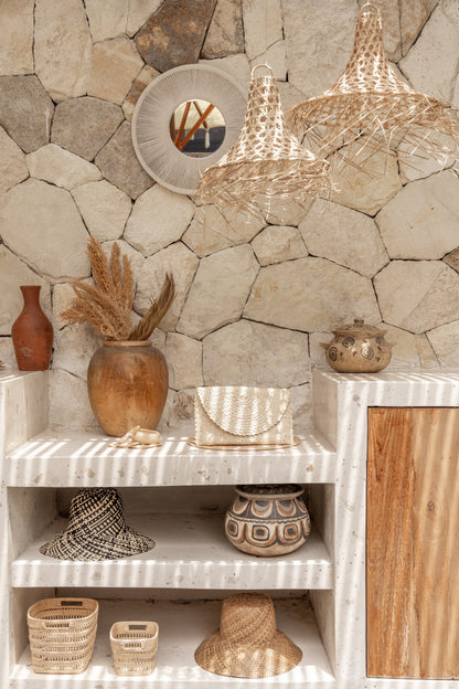Rattan Clutch