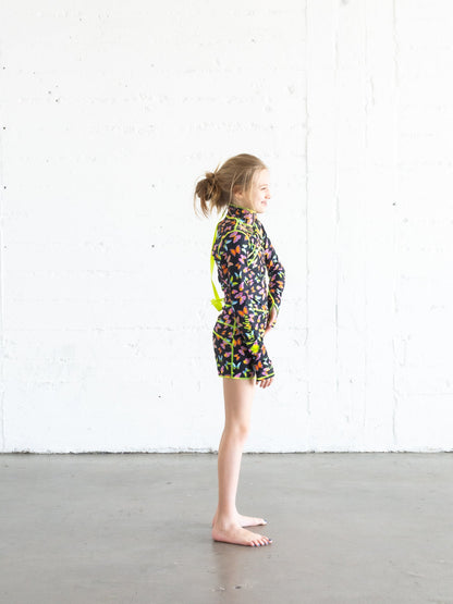 Girl's Short Swimsuit - Butterfly *FINAL SALE*
