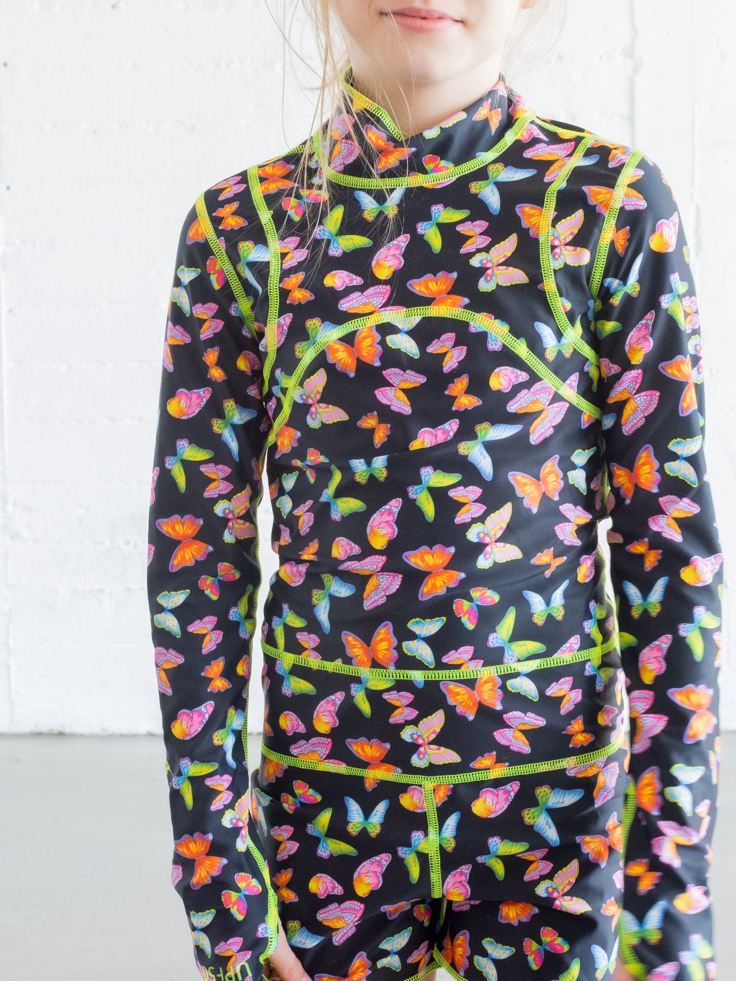 Girl's Short Swimsuit - Butterfly *FINAL SALE*