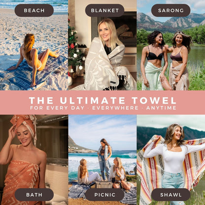 Coral Beach Towel