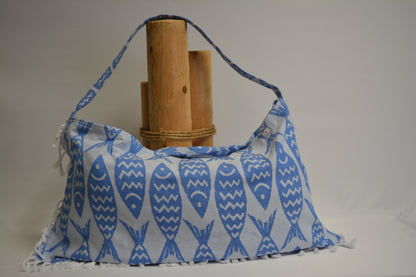 3‑in‑1 Turkish Cotton Beach Bag, Towel & Chair Cover (Solid Collection)