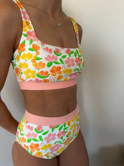 Meadow Swim Top