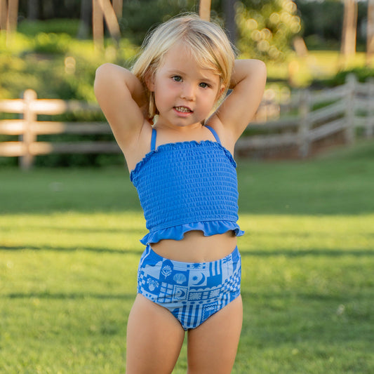 Smocked Tankini Top (Girls)