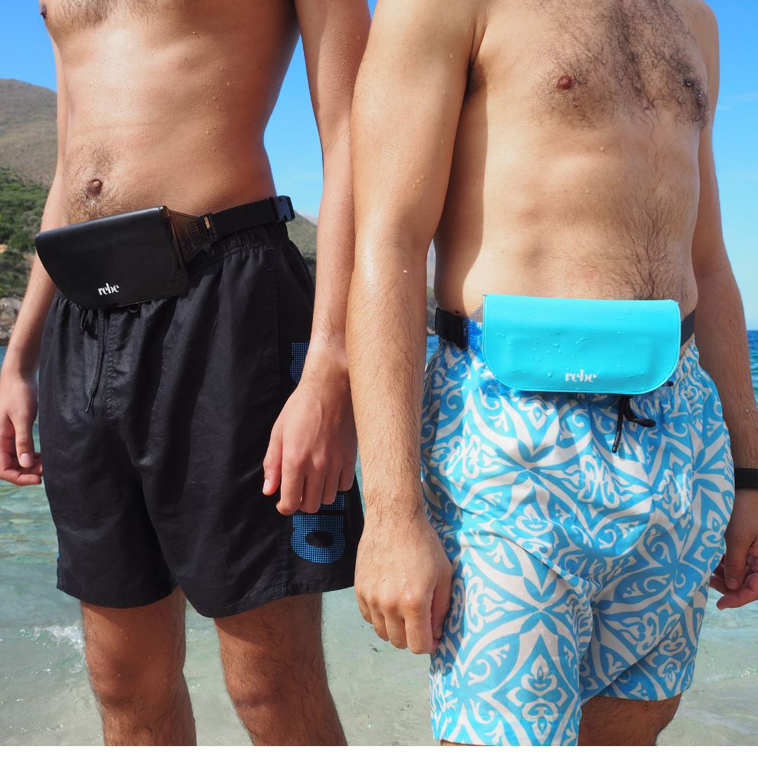 Rebeleen Waterproof Waist Bag and Phone Pouch - Screen Touch Sensitive For Swimming, Diving, Kayaking, and Snorkeling