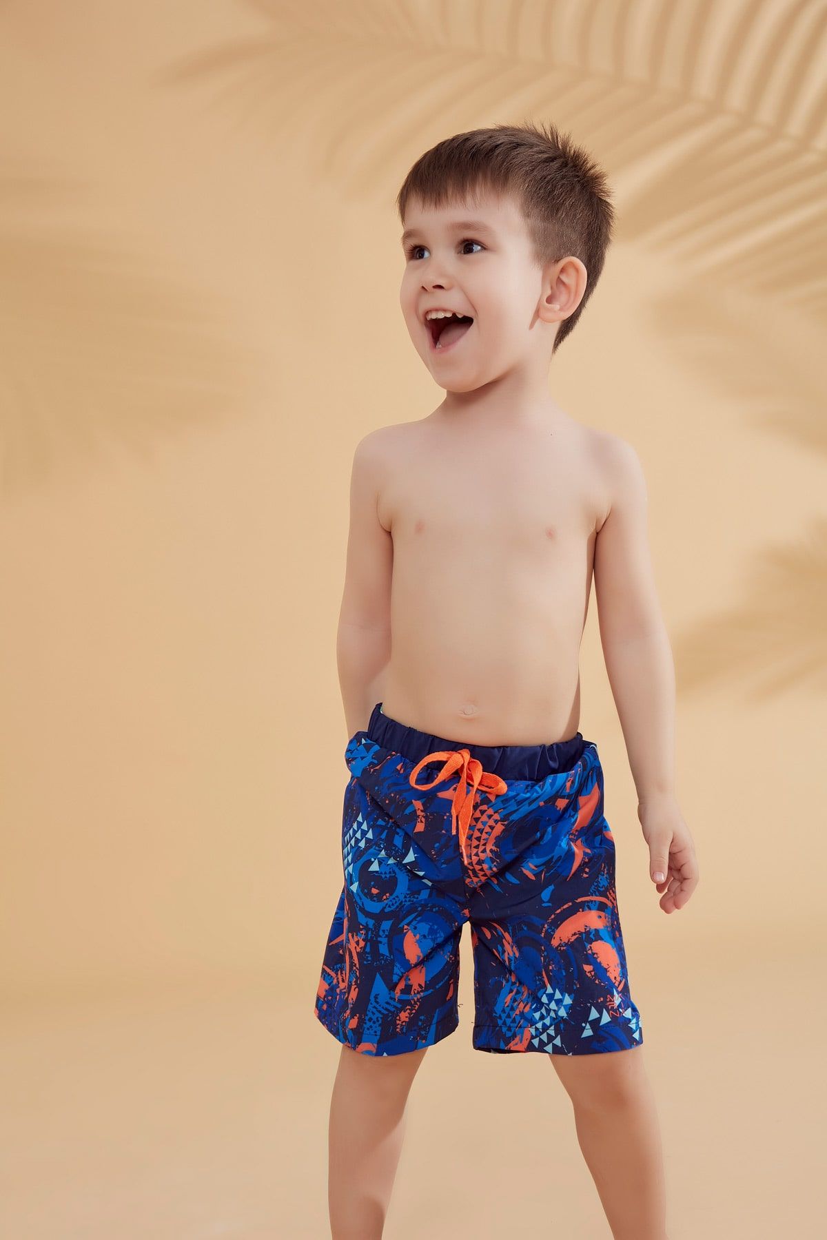 Woven Navy Boys Shorts