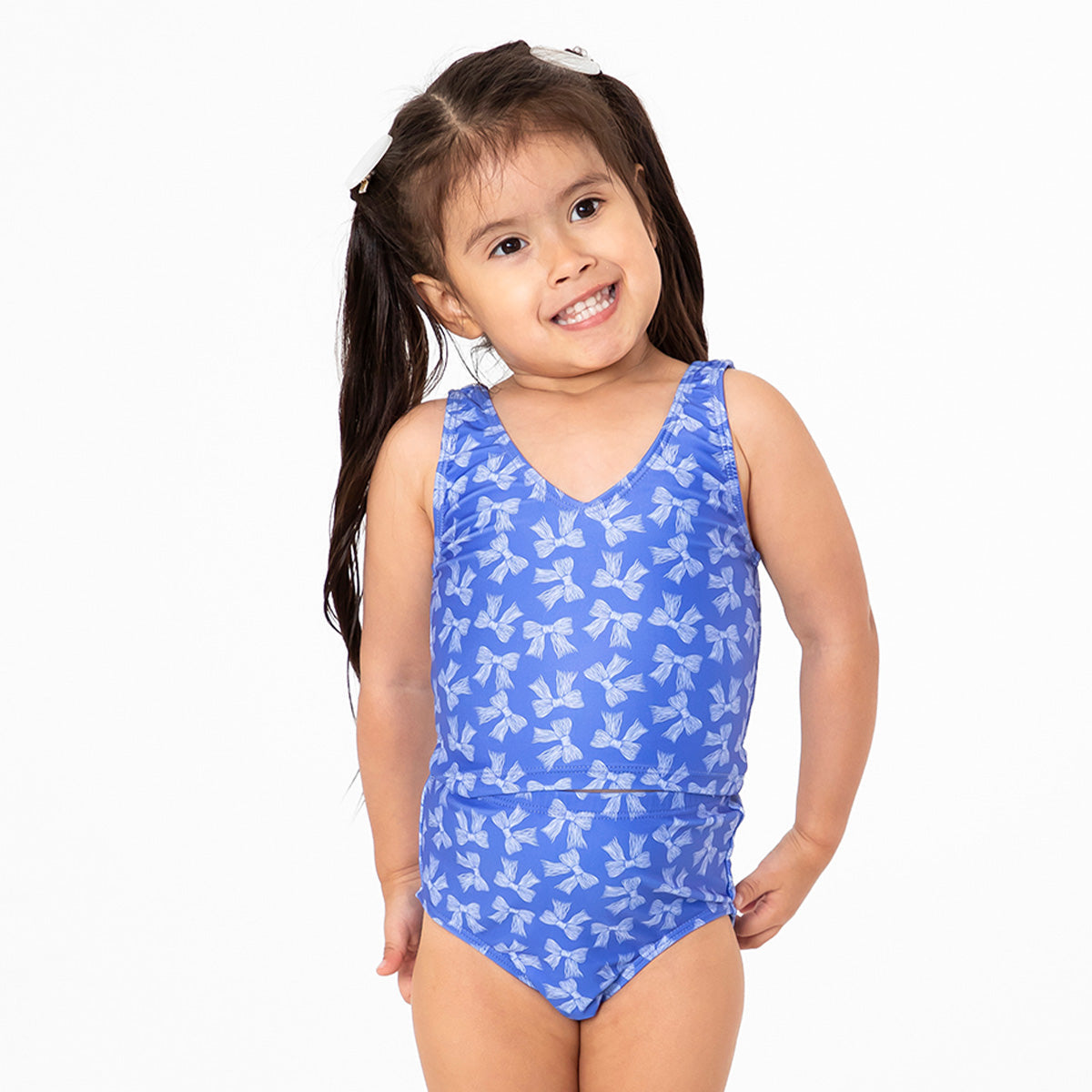 V Neck Tankini Top (Girls)