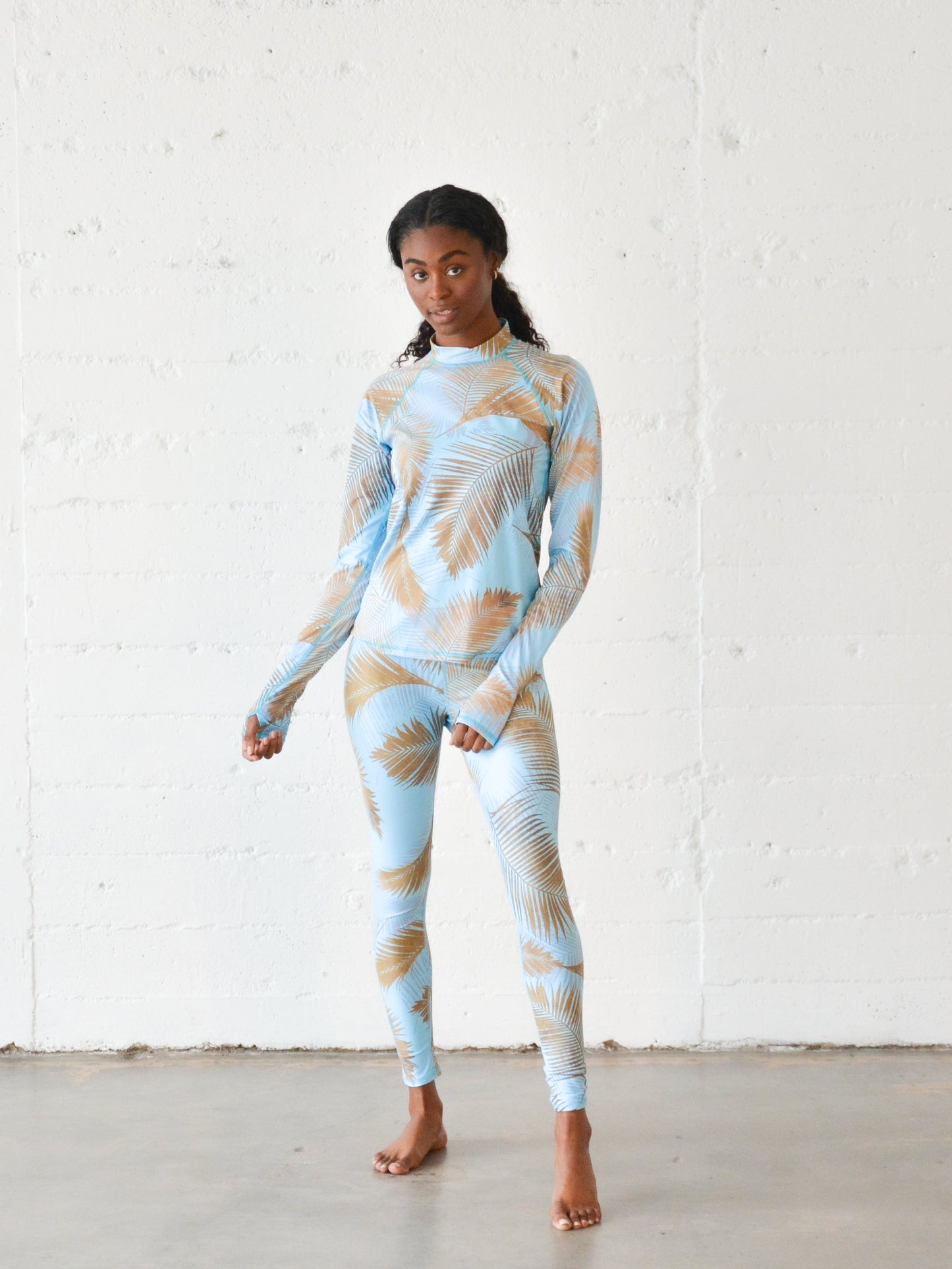 Women's Pullover Raglan - Misty Palm