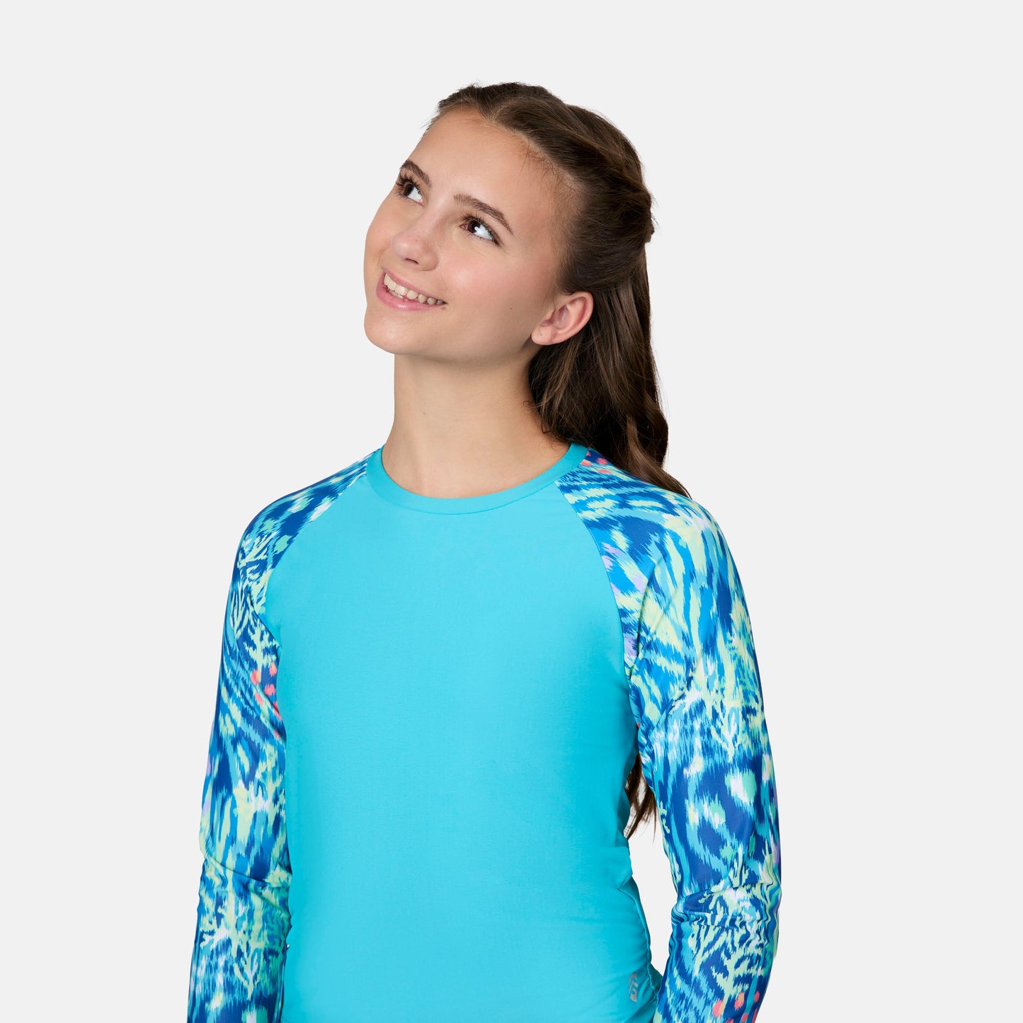 Girls' Undersea Rash Guard and Bikini Swim Set