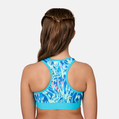 Girls' Undersea Rash Guard and Bikini Swim Set