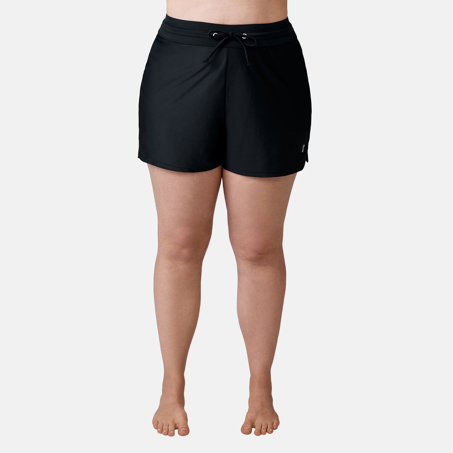 Women's Plus Size Drawstring Swim Short