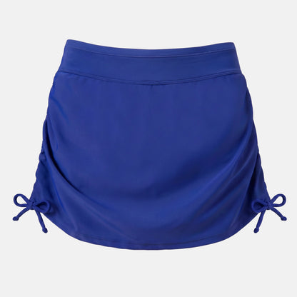 Women's Side Shirred Swim Skirt