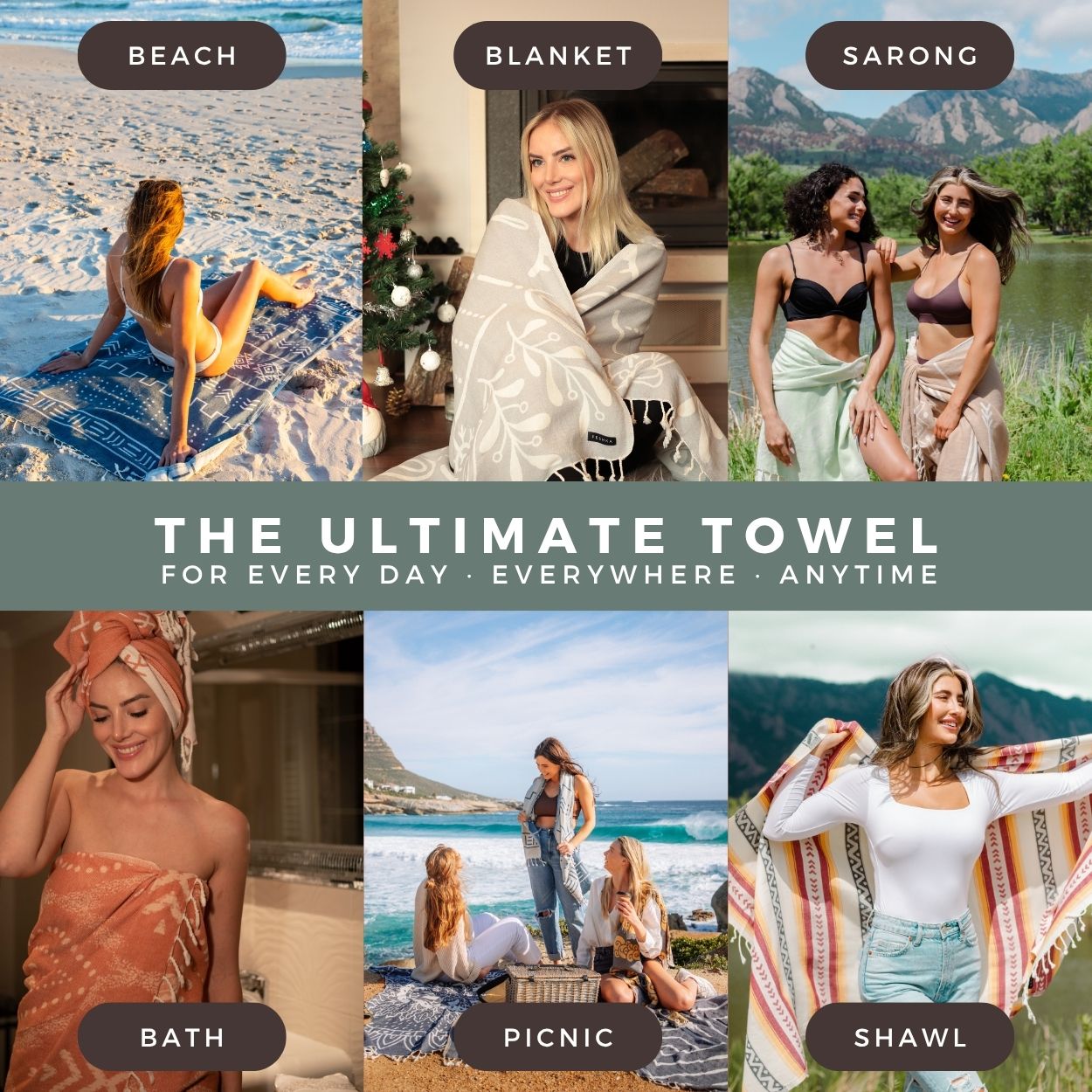 Saguaro Beach Towel