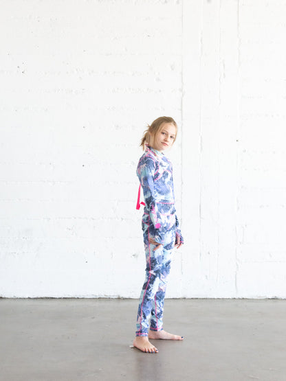 Girl's Long Swimsuit - Stardust