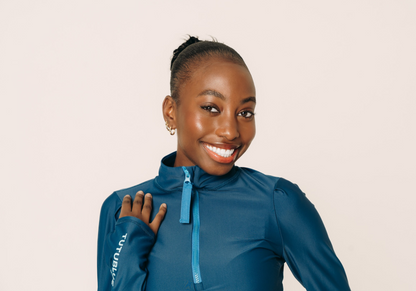 Women's Henley Top - Teal
