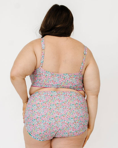 Whimsy Floral Scoop Bralette