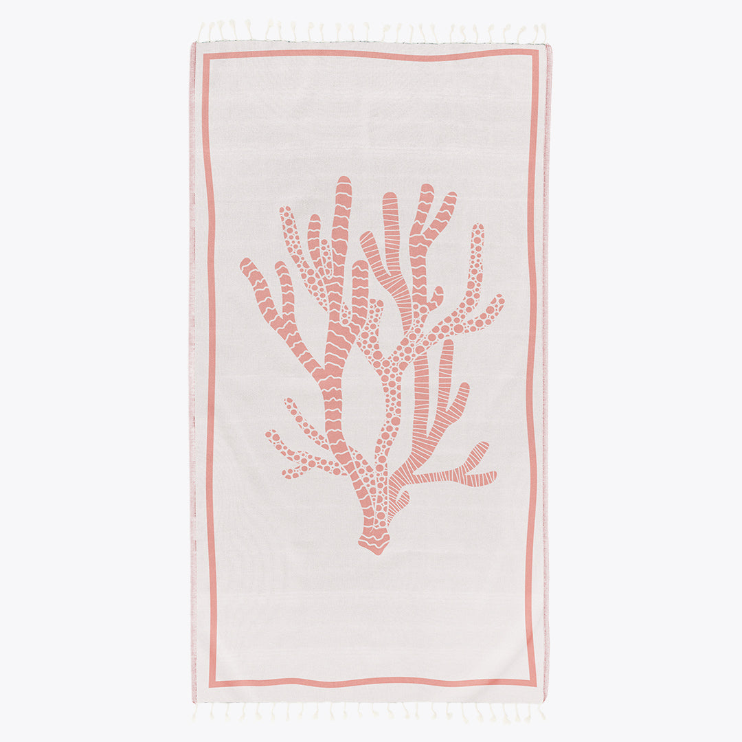 Coral Beach Towel