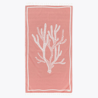 Coral Beach Towel