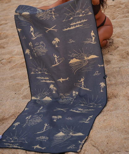 Beach Towel - Popoia
